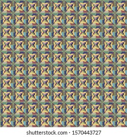 Abstract background texture in geometric ornamental style. Seamless design.