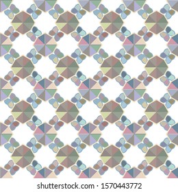 Abstract background texture in geometric ornamental style. Seamless design.