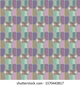 Abstract background texture in geometric ornamental style. Seamless design.