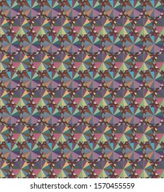 Abstract background texture in geometric ornamental style. Seamless design.