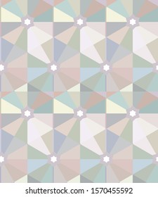 Abstract background texture in geometric ornamental style. Seamless design.
