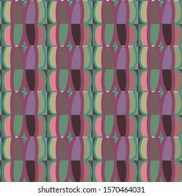 Abstract background texture in geometric ornamental style. Seamless design.