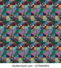 Abstract background texture in geometric ornamental style. Seamless design.