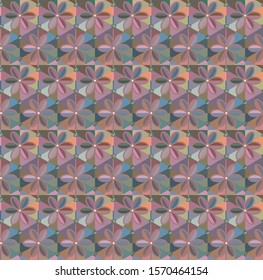 Abstract background texture in geometric ornamental style. Seamless design.