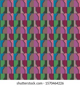 Abstract background texture in geometric ornamental style. Seamless design.