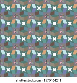 Abstract background texture in geometric ornamental style. Seamless design.
