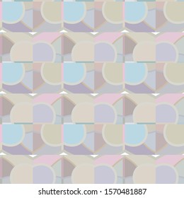 Abstract background texture in geometric ornamental style. Seamless design.