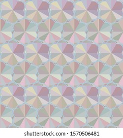 Abstract background texture in geometric ornamental style. Seamless design.