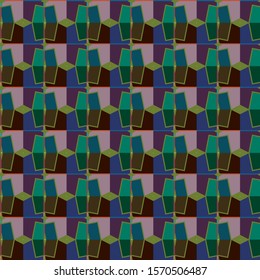 Abstract background texture in geometric ornamental style. Seamless design.