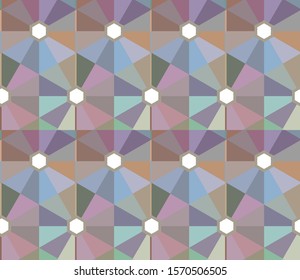 Abstract background texture in geometric ornamental style. Seamless design.