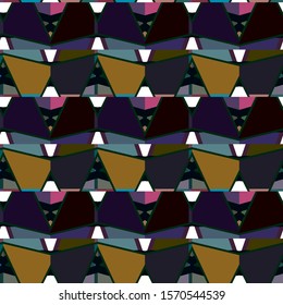 Abstract background texture in geometric ornamental style. Seamless design.