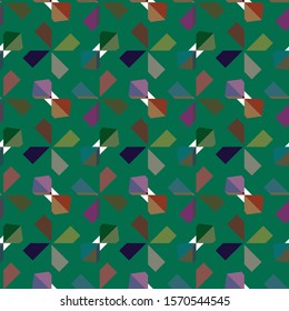 Abstract background texture in geometric ornamental style. Seamless design.