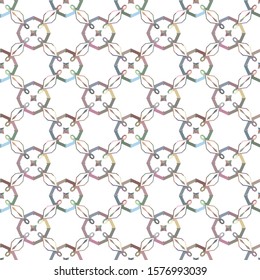 Abstract background texture in geometric ornamental style. Seamless design.