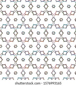 Abstract background texture in geometric ornamental style. Seamless design.