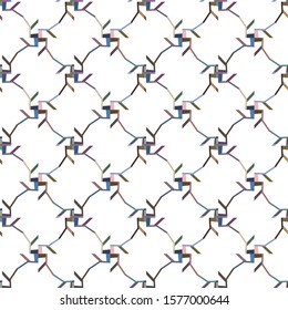 Abstract background texture in geometric ornamental style. Seamless design.