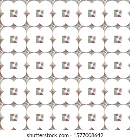 Abstract background texture in geometric ornamental style. Seamless design.
