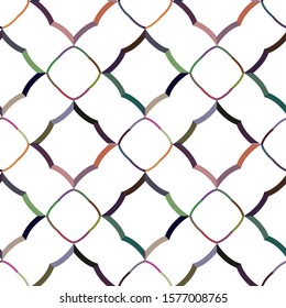Abstract background texture in geometric ornamental style. Seamless design.