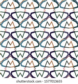 Abstract background texture in geometric ornamental style. Seamless design.