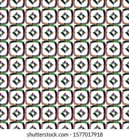 Abstract background texture in geometric ornamental style. Seamless design.