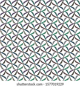 Abstract background texture in geometric ornamental style. Seamless design.