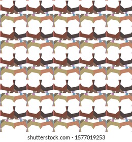Abstract background texture in geometric ornamental style. Seamless design.