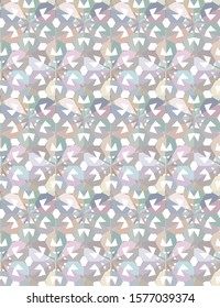 Abstract background texture in geometric ornamental style. Seamless design.