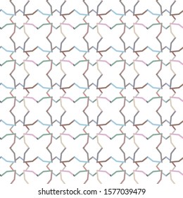 Abstract background texture in geometric ornamental style. Seamless design.