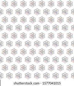 Abstract background texture in geometric ornamental style. Seamless design.