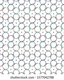 Abstract background texture in geometric ornamental style. Seamless design.