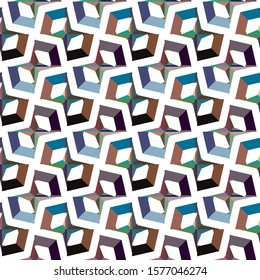 Abstract background texture in geometric ornamental style. Seamless design.