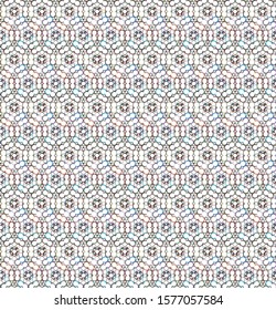 Abstract background texture in geometric ornamental style. Seamless design.
