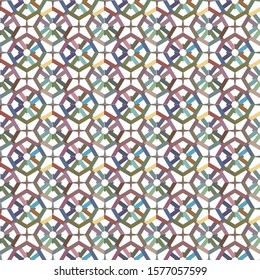 Abstract background texture in geometric ornamental style. Seamless design.