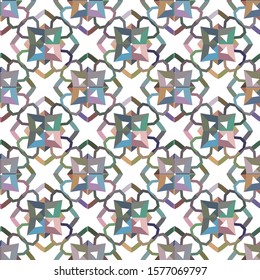 Abstract background texture in geometric ornamental style. Seamless design.