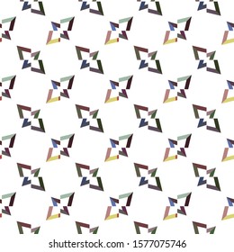 Abstract background texture in geometric ornamental style. Seamless design.