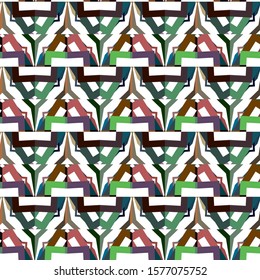 Abstract background texture in geometric ornamental style. Seamless design.