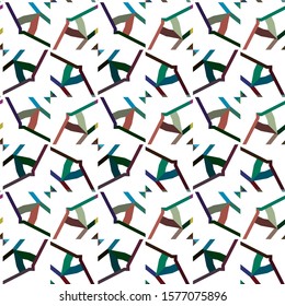 Abstract background texture in geometric ornamental style. Seamless design.