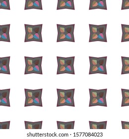 Abstract background texture in geometric ornamental style. Seamless design.