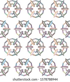 Abstract background texture in geometric ornamental style. Seamless design.
