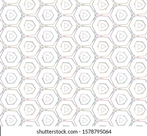 Abstract background texture in geometric ornamental style. Seamless design.