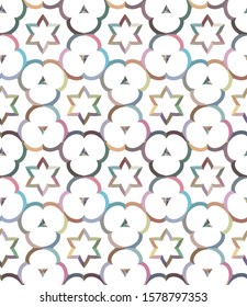 Abstract background texture in geometric ornamental style. Seamless design.