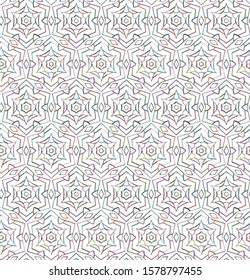 Abstract background texture in geometric ornamental style. Seamless design.