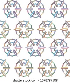 Abstract background texture in geometric ornamental style. Seamless design.