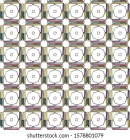 Abstract background texture in geometric ornamental style. Seamless design.