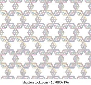 Abstract background texture in geometric ornamental style. Seamless design.
