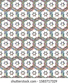 Abstract background texture in geometric ornamental style. Seamless design.