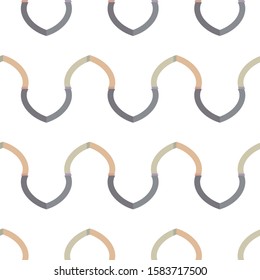 Abstract background texture in geometric ornamental style. Seamless design.