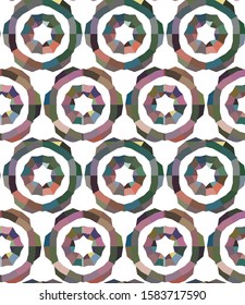 Abstract background texture in geometric ornamental style. Seamless design.