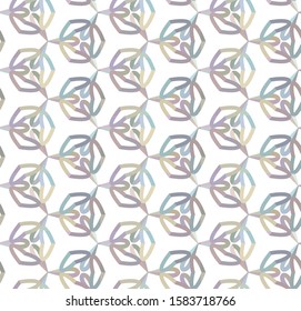 Abstract background texture in geometric ornamental style. Seamless design.