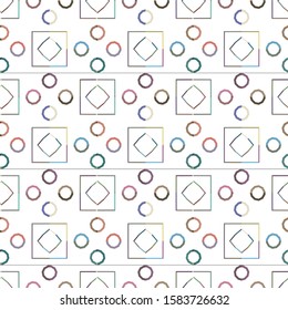 Abstract background texture in geometric ornamental style. Seamless design.