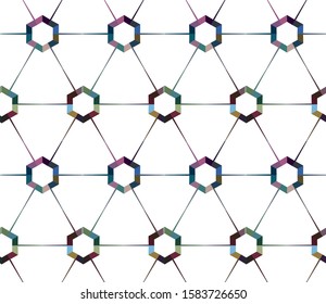 Abstract background texture in geometric ornamental style. Seamless design.